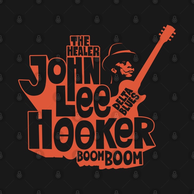 John Lee Hooker 'The Healer' Shirt - Delta Blues Collection by Boogosh