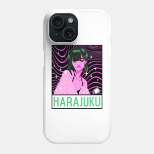 Harajuku Anime Girl Phone Case