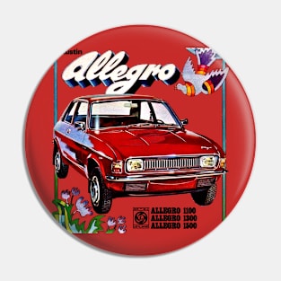 AUSTIN ALLEGRO - advert Pin