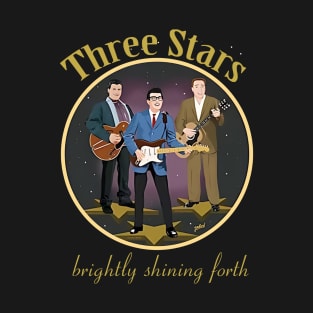 Buddy Holly three star T-Shirt