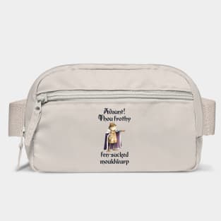 Frog or Toad King Using Faux Shakespearean Insults Bag