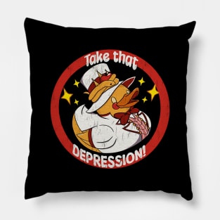 Vintage Take That Depression Pillow