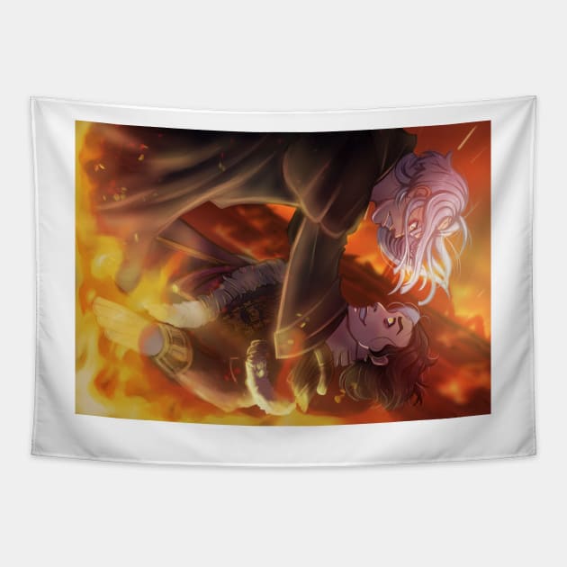 FFXIV Emet-Selch Shadowbringers, Endwalker Tapestry by yalitreads