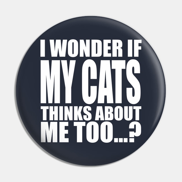 I wonder if my cats thinks about me too Pin by Stellart