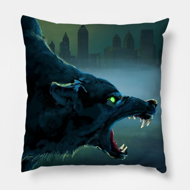 Bastard Fur Logo Pillow by BastardFur