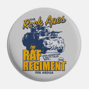 RAF Regiment Rock Apes Pin