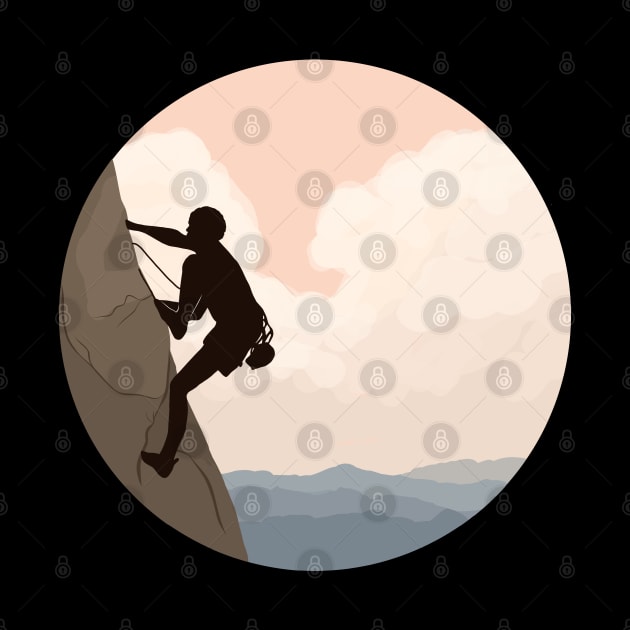 Outdoor Speed Sport Free Alpine Climber Climbing by GraphicsLab