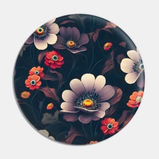 Anemones Dark Fantasy Pin