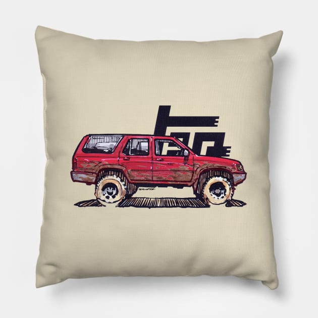 2nd Gen 4Runner TRD - Red Pillow by robert1117