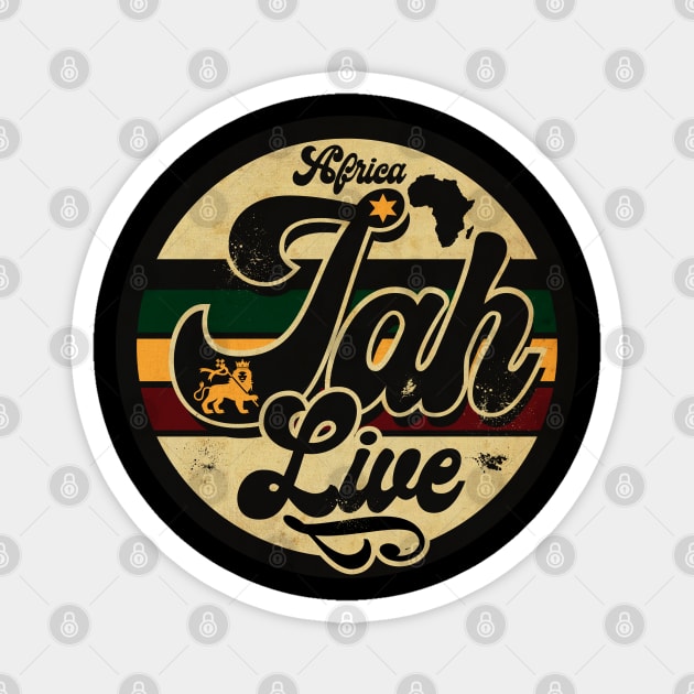 Jah Live Africa Magnet by CTShirts