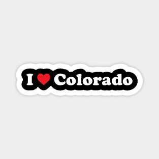 I ❤️ Colorado Magnet