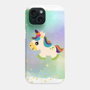 Rainbow Unicorn Facemask Phone Case