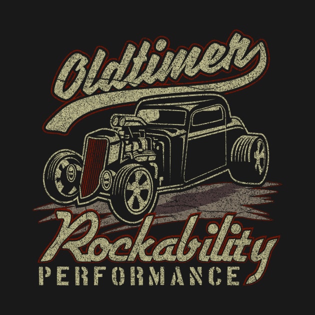 Oldtimer Rockability Performance Retro Vintage Car by SinBle