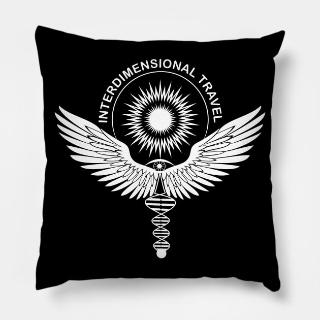 Astral Travel The Unknown Dimensions Pillow by inspiration4awakening