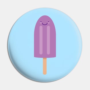 Purple Popsicle Buddy Pin