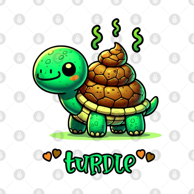 Turtle... pronounced turdle by Brand X Graffix