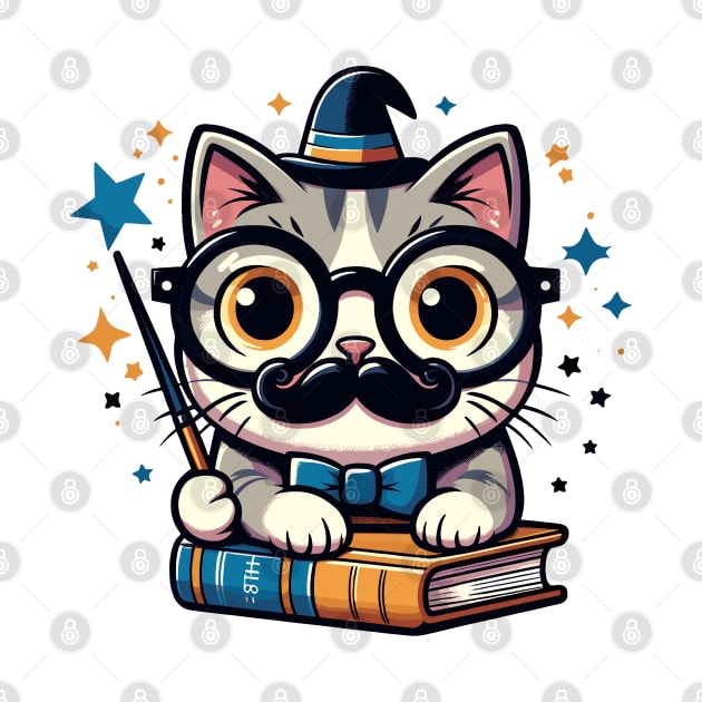 Nerdy Cat by Graceful Designs