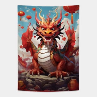 KUNG HEI FAT CHOI – THE DRAGON Tapestry