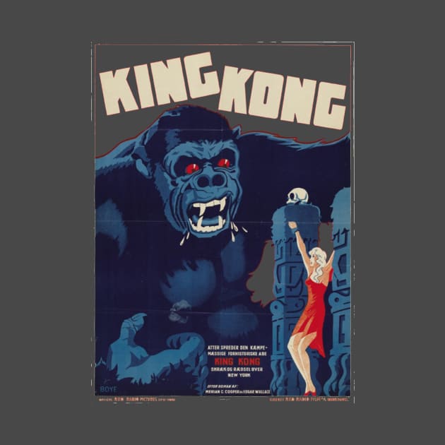 King Kong retro by Cult Classic Clothing 