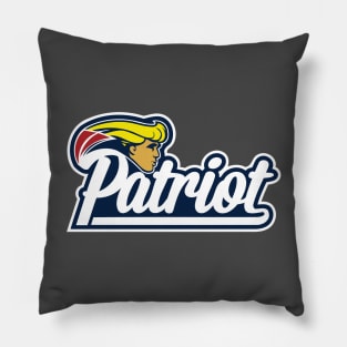 Donald Trump Patriots Football Shirt Pillow