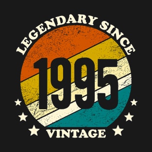 Legendary since 1995 vintage birth year gift T-Shirt