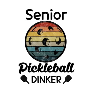 Senior Pickleball Dinker T-Shirt