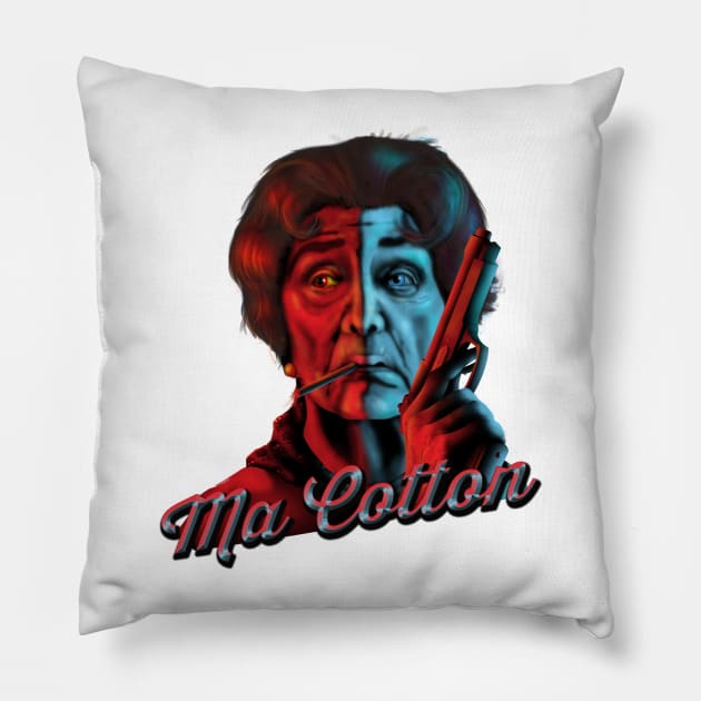 Ma Cotton Pillow by MichaelaGrove