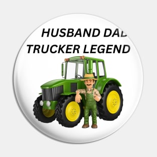 Best tractor dad Pin
