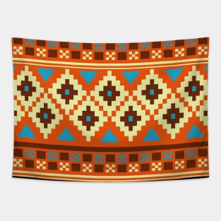 Aztec Pattern Tapestry