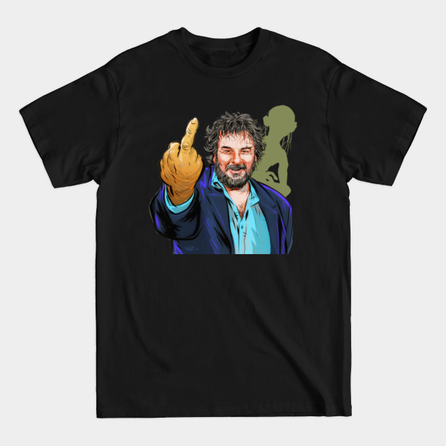 Discover Peter Jackson - An illustration by Paul Cemmick - Peter Jackson - T-Shirt