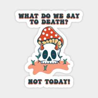 What Do We Say To Death? Magnet