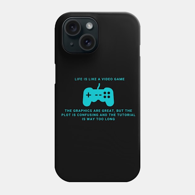 Video Game Funny Meme Controller Control Humor Phone Case by Mellowdellow