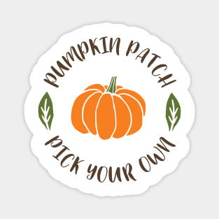 Pumpkin Patch Magnet