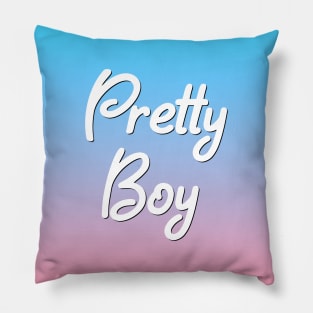 Pretty Boy - Sunset Gradient Pillow