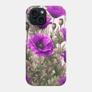 Poppy Flower Phone Case