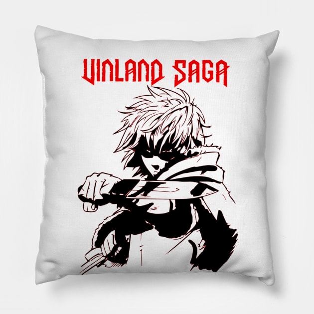 Thorfinn Vinland Saga Pillow by OtakuPapercraft