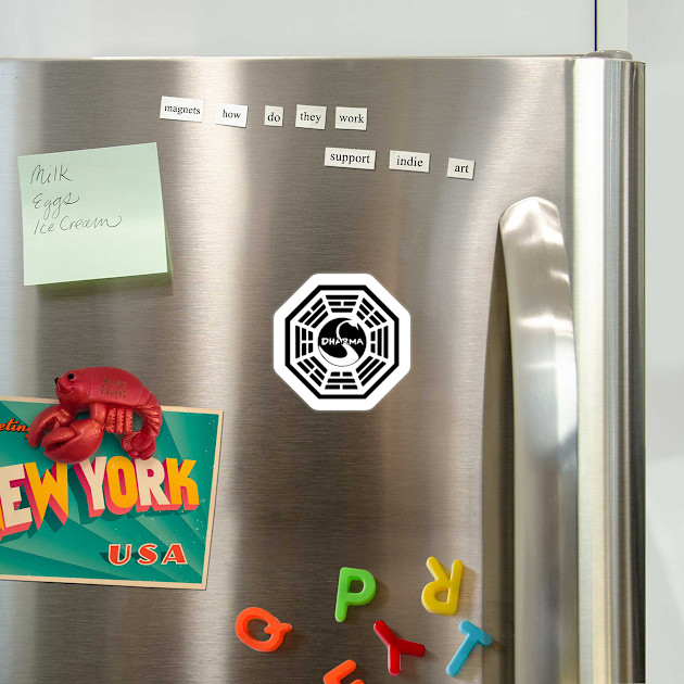 The Dharma Initiative The Swan Station The Dharma Initiative The Swan Magnet Teepublic Au