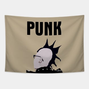 Punk Rock Graffiti Stencil Art Tapestry