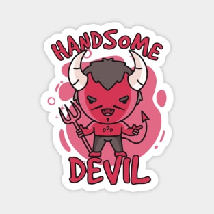 Kawaii Handsome Devil Magnet