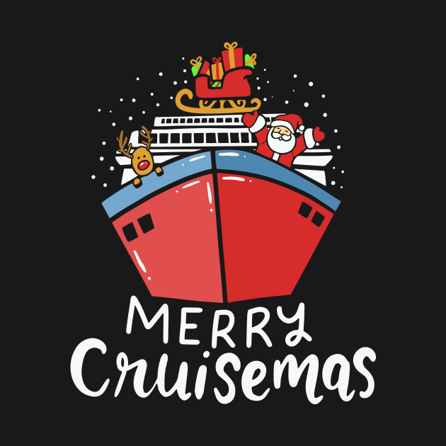Merry Cruisemas Christmas Cruise Ship Cruising Gift Christmas