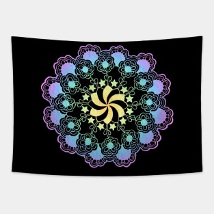 Bright & Colorful Mandala Tapestry