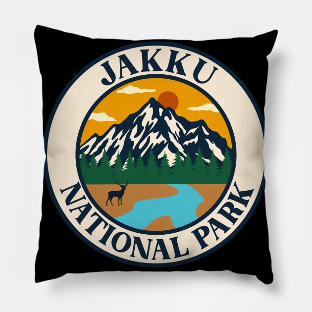 Jakku national park Pillow by Tonibhardwaj