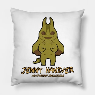 Compendium of Arcane Beasts and Critters - Jenny Haniver Pillow