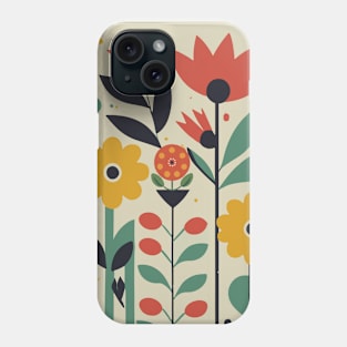 Modern flowers Phone Case