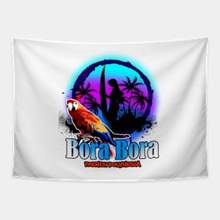 Bora Bora Night Tapestry