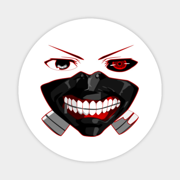 Kaneki Mask Tokyo Ghoul Tokyo Ghoul Magnet Teepublic