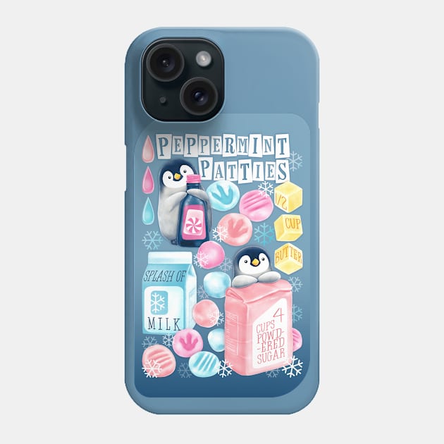 Penguins Peppermint Patties Phone Case by PerrinLeFeuvre