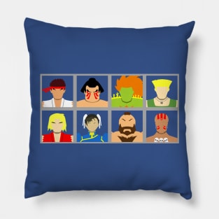 Select Your Character - SF2 Pillow