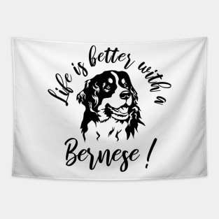 Bernese mountain dog Tapestry