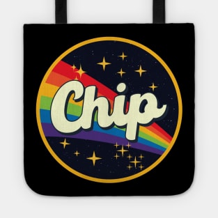 Chip // Rainbow In Space Vintage Style Tote